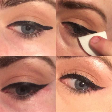 eyeliner flick tutorial